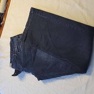 Aeropostale Chelsea bootcut dark denim rhinestones on back pockets